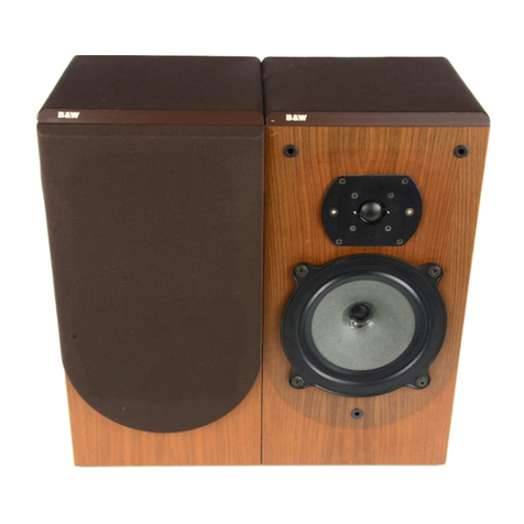 Bowers & Wilkins DM22 User manual
