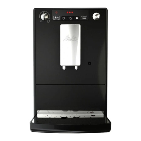 Melitta Caffeo Solo operating instructions