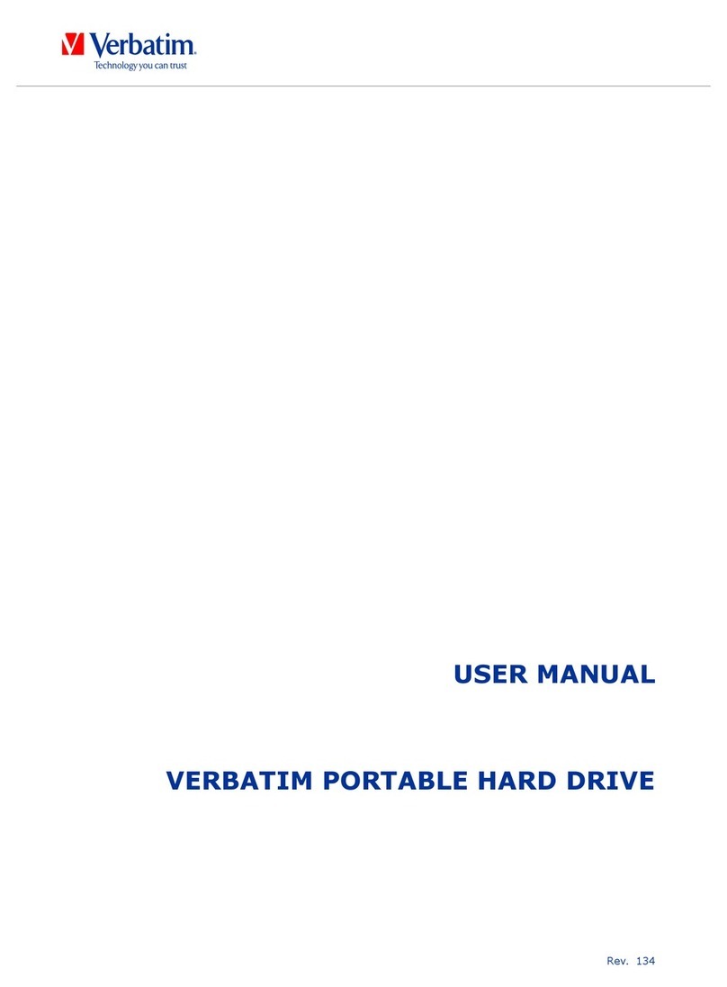 Verbatim Portable Hard Drive User manual
