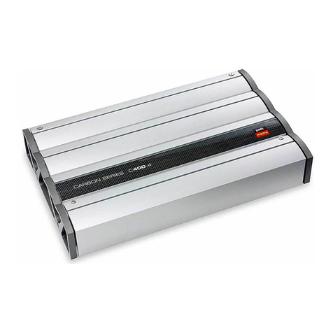 Polk Audio Momo C400.4 Carbon Series owner's manual