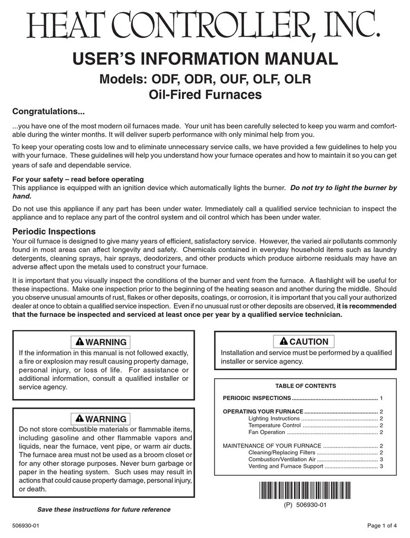 Heat Controller OLF user manual