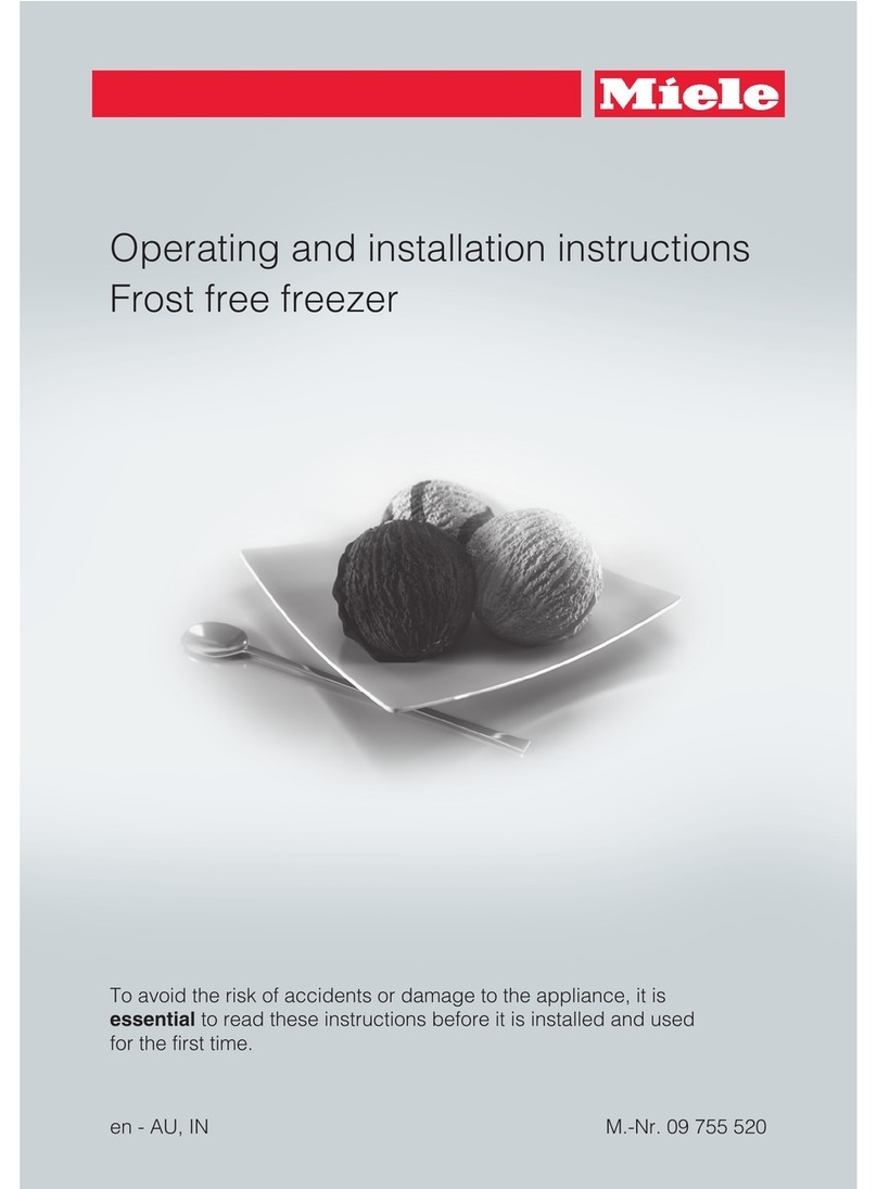 Miele F 1471 Vi Operating and installation instructions