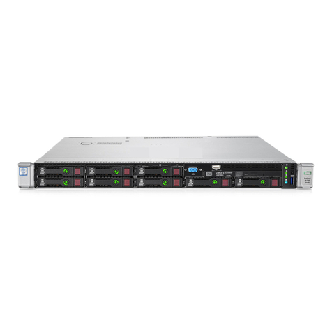 HP ProLiant DL360 Gen9 User manual