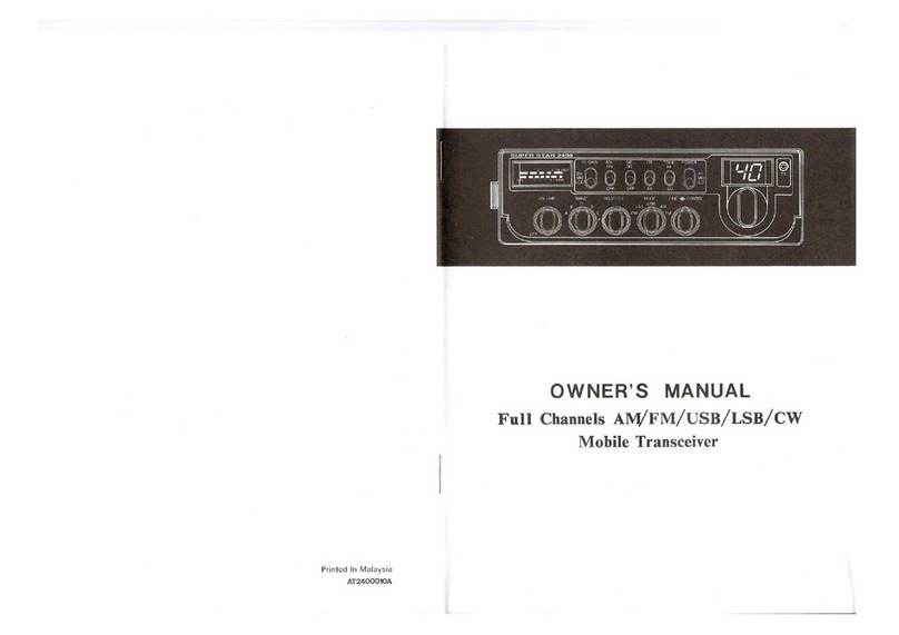 Super Star 2400 owner's manual
