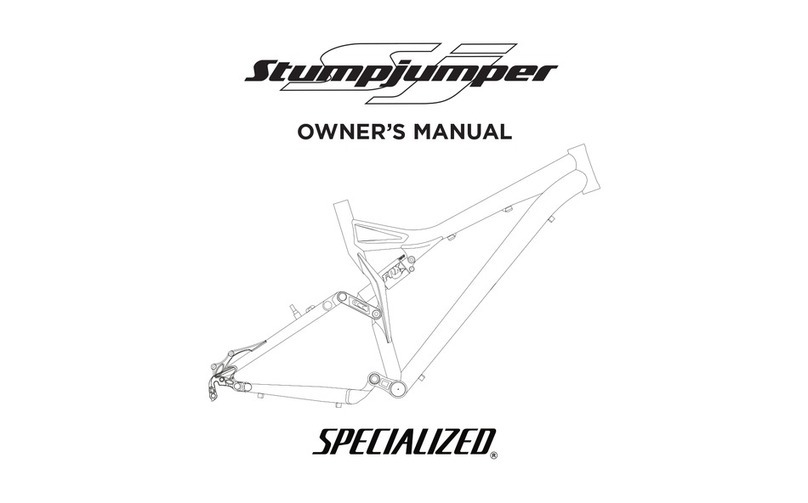 Specialized FSR 120 User manual