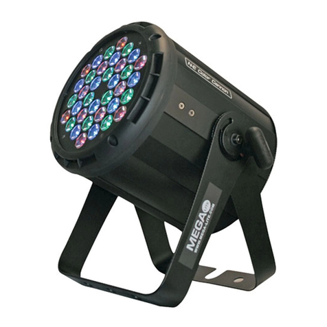 MegaLite N-E COLOR Cannon User manual