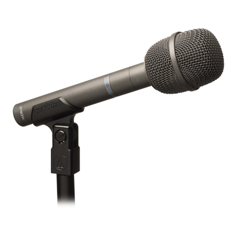 Audio Technica Artist series ATM31 Operation and maintenance
