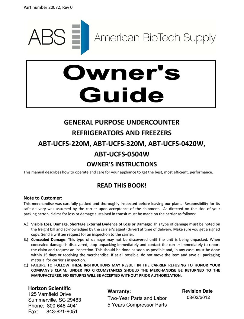 ABS ABT-UCFS-220M User manual