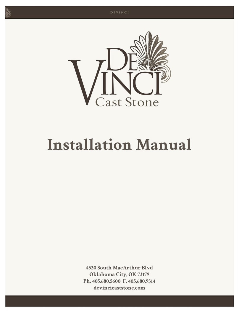 devinci Indoor Fireplace installation manual