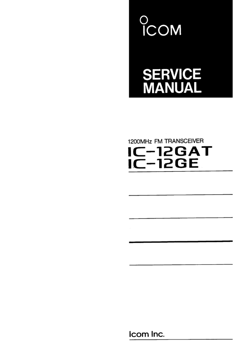 Icom IC-12GAT User manual