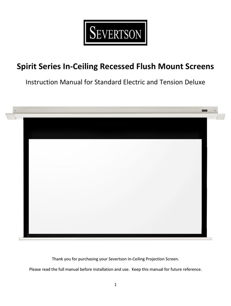 Severtson Spirit Series instruction manual