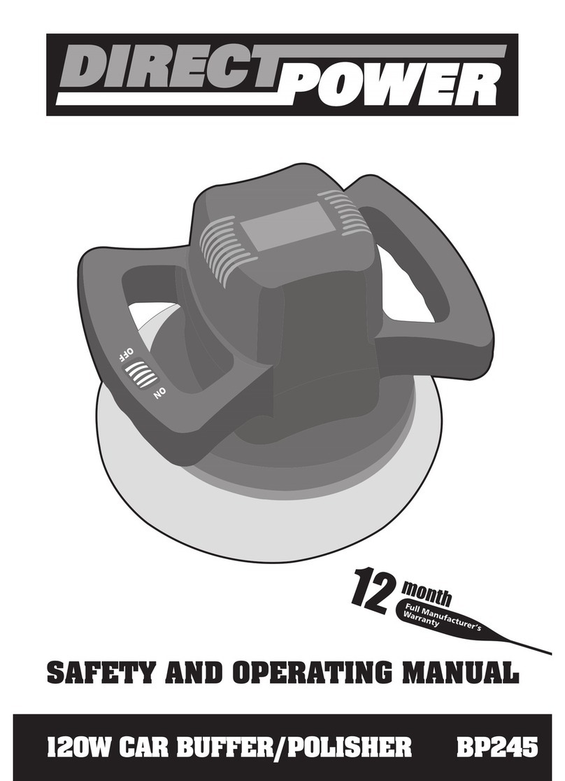 Direct power BP245 Safety and operating manual
