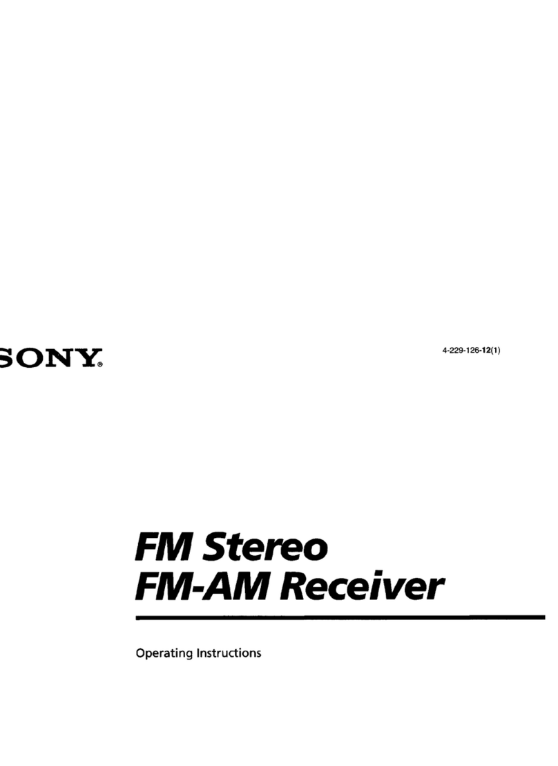 Sony ST-RDE945 operating instructions