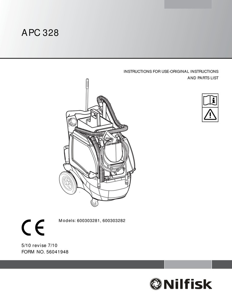 Nilfisk-Advance APC 328 User manual Nilfisk-Advance APC 328 User manual