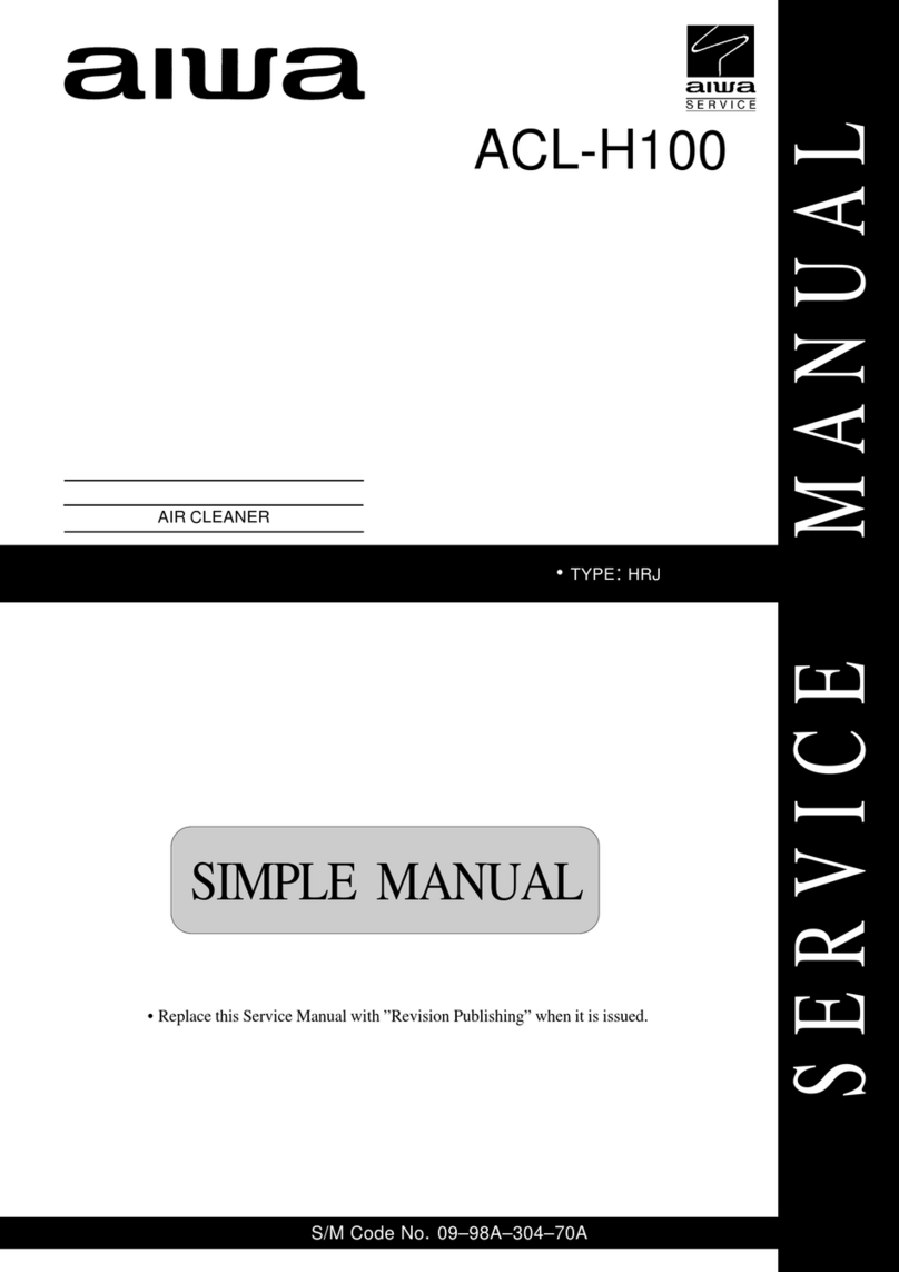 Aiwa ACL-H100 Service manual