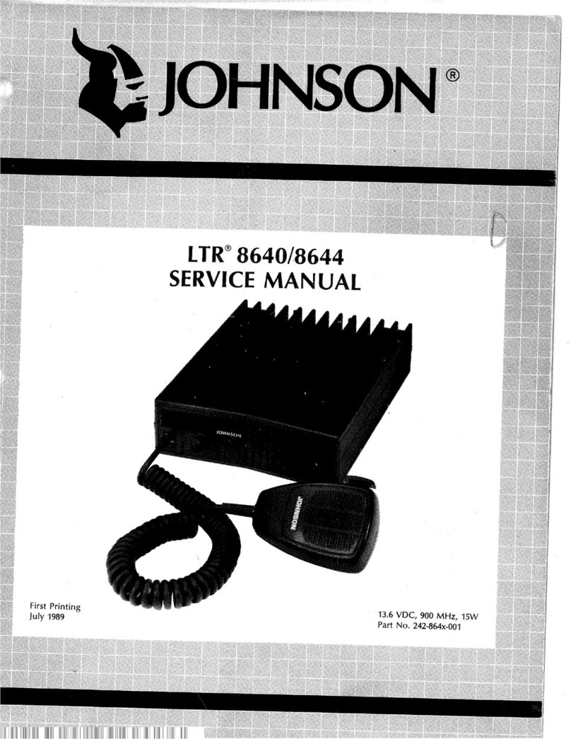 Johnson LTR 8640 Service manual