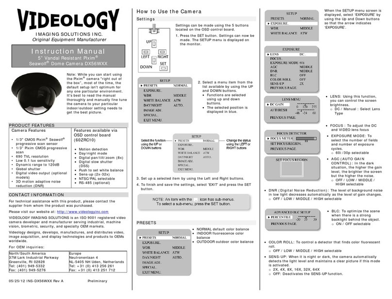 Videology Seawolf DX56WXX User manual