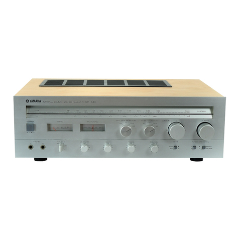 Yamaha CR-440 Service manual