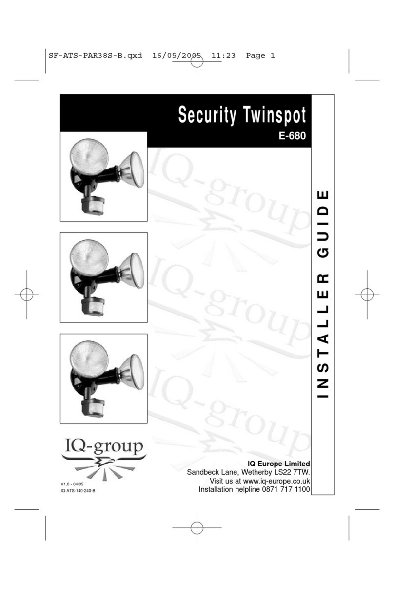 IQ-group E-680 Installer's guide