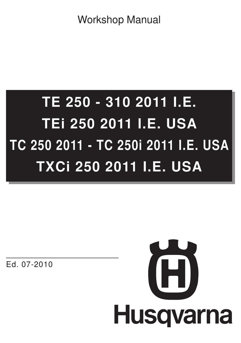 Husqvarna TE 250 - 310 2011 I.E. Workshop manual