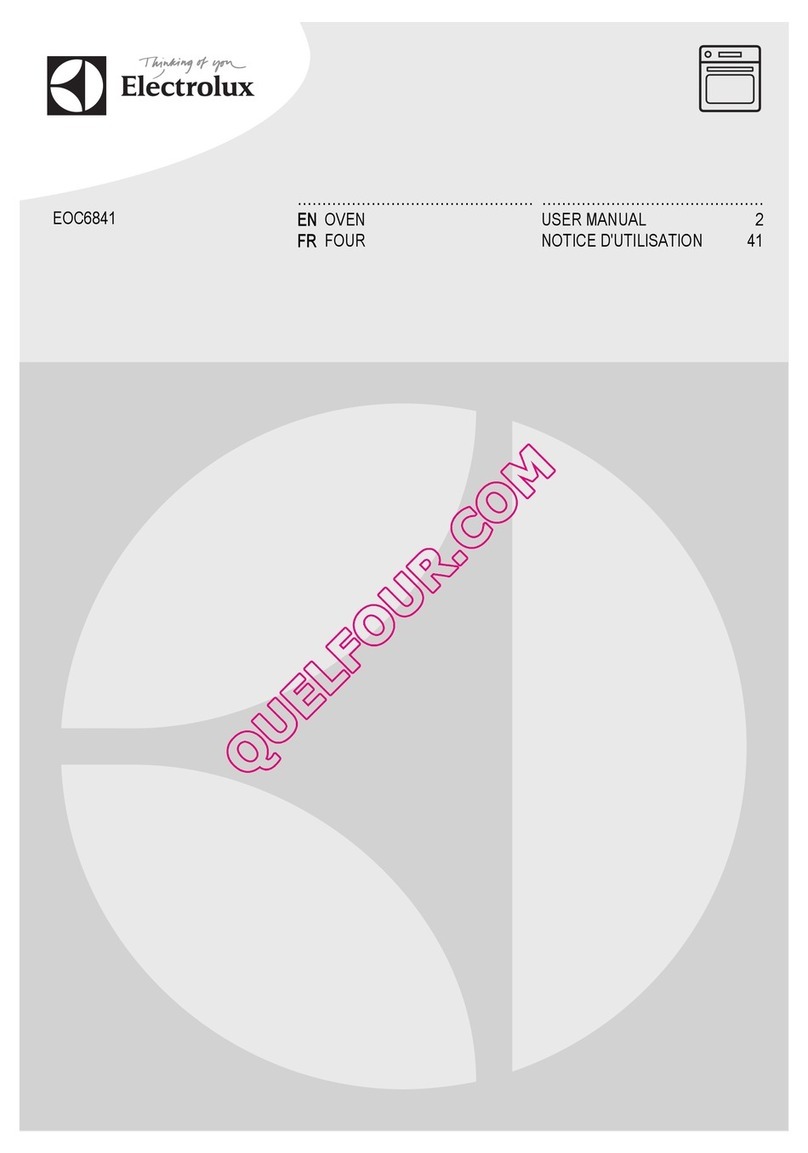 Electrolux EOC6841 User manual