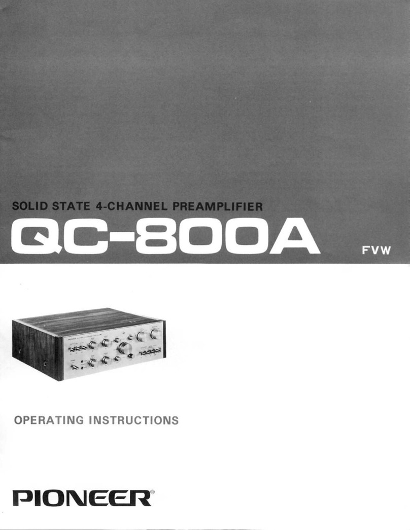 Pioneer QC-800A FVW User manual