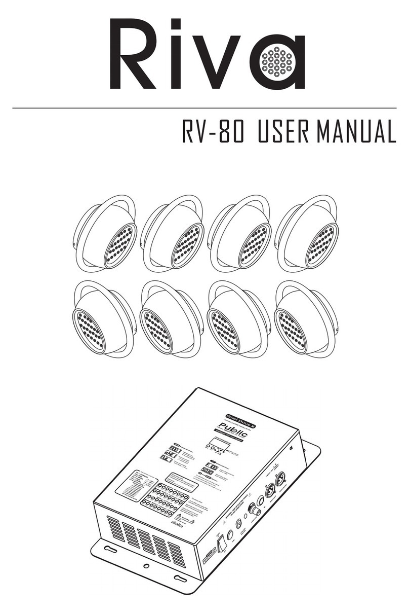 Riva RV-80 user manual