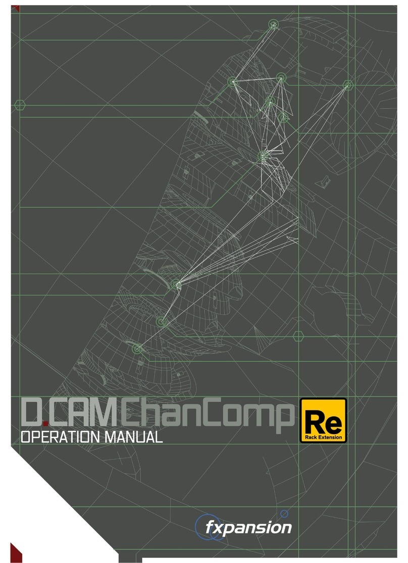 FXPANSION D.CAMChanComp Operation manual