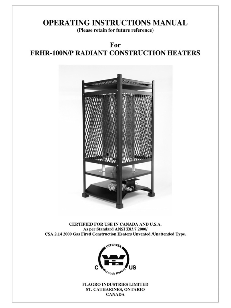 Flagro FRHR-100N Instruction Manual