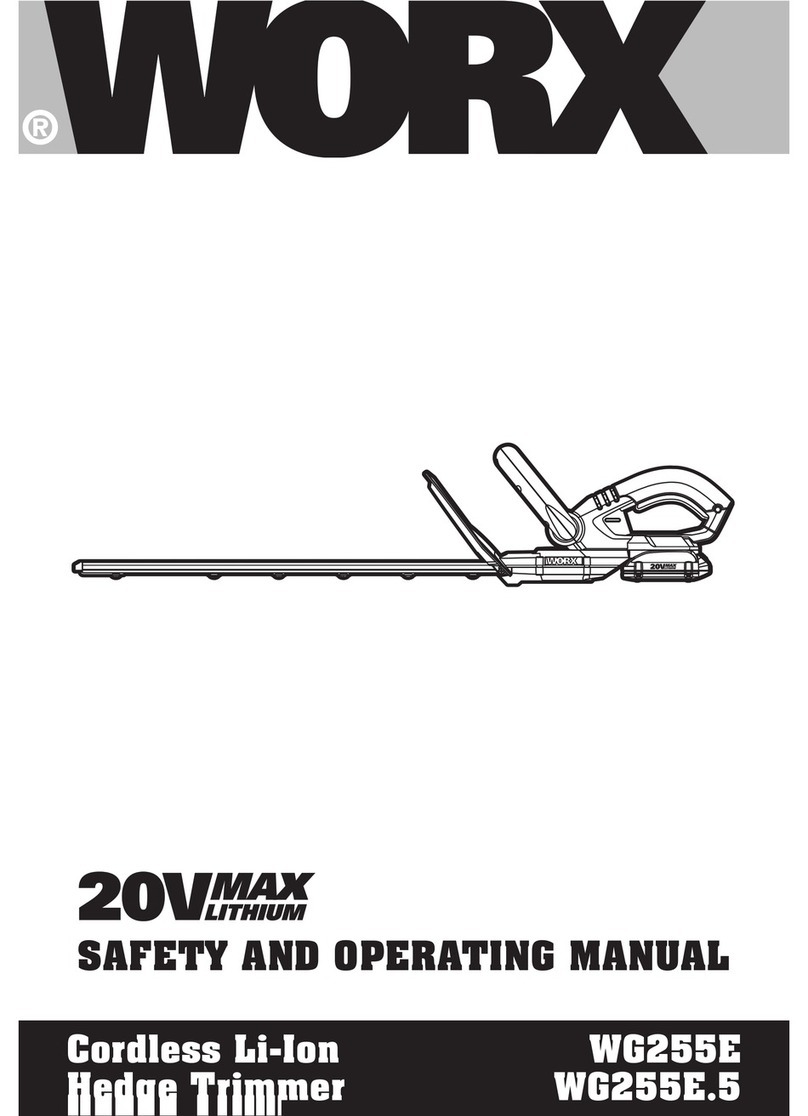 Worx WG255E Installation manual Worx WG255E Installation manual