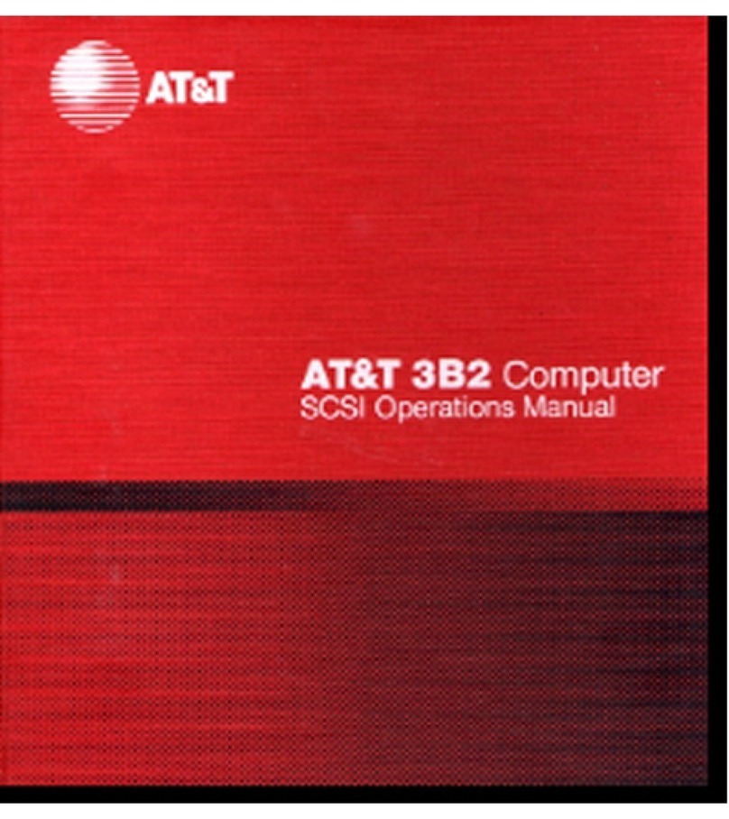 AT&T 3B2 Series Operation manual