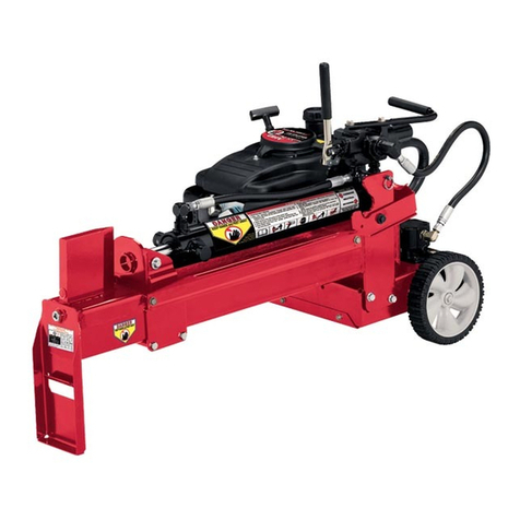 MTD compact log splitter User manual