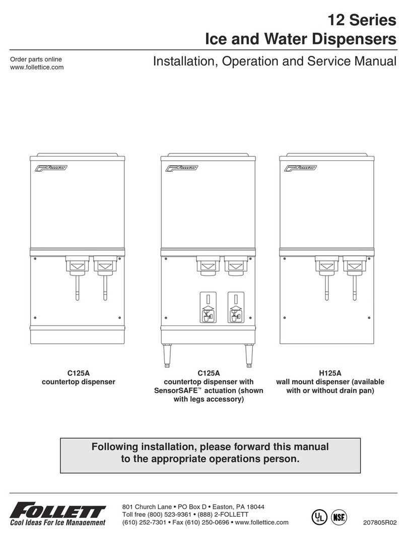 Follett C125A Setup guide Follett C125A Setup guide