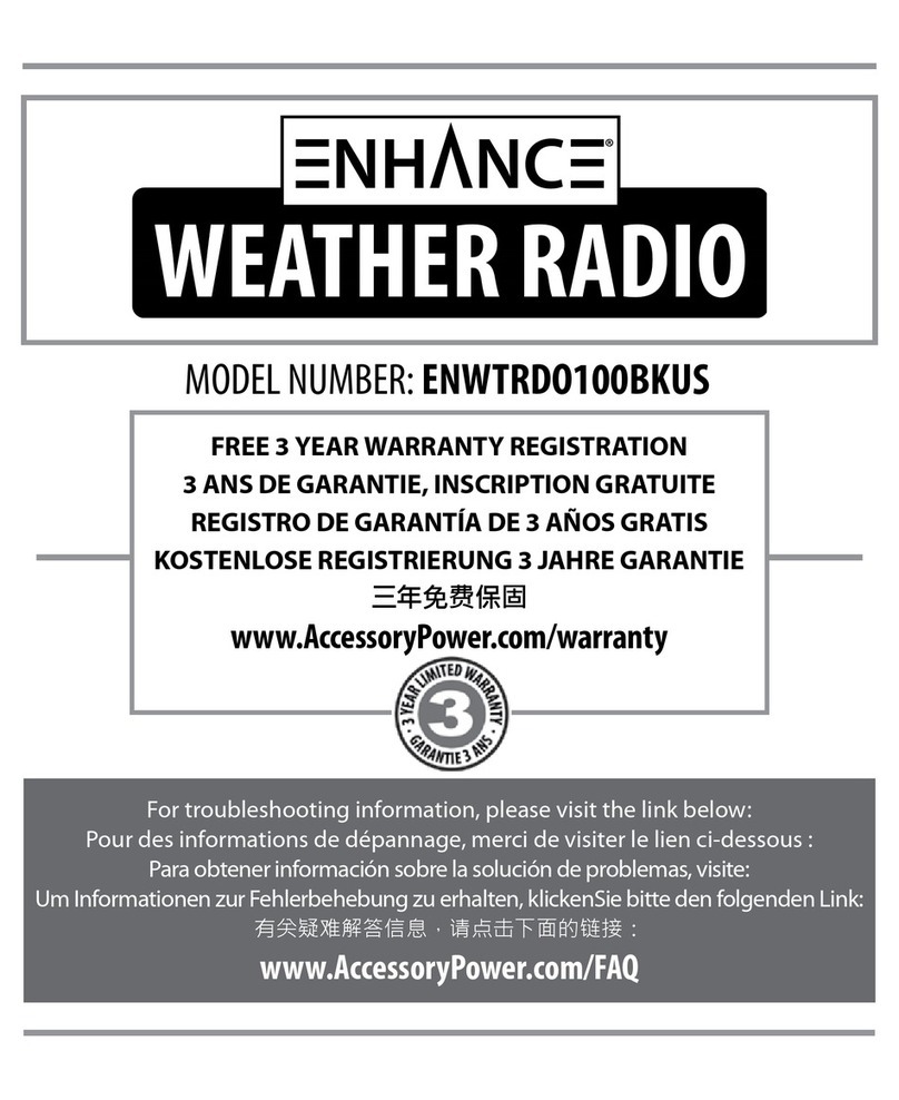 ENHANCE ENWTRDO100BKUS User manual