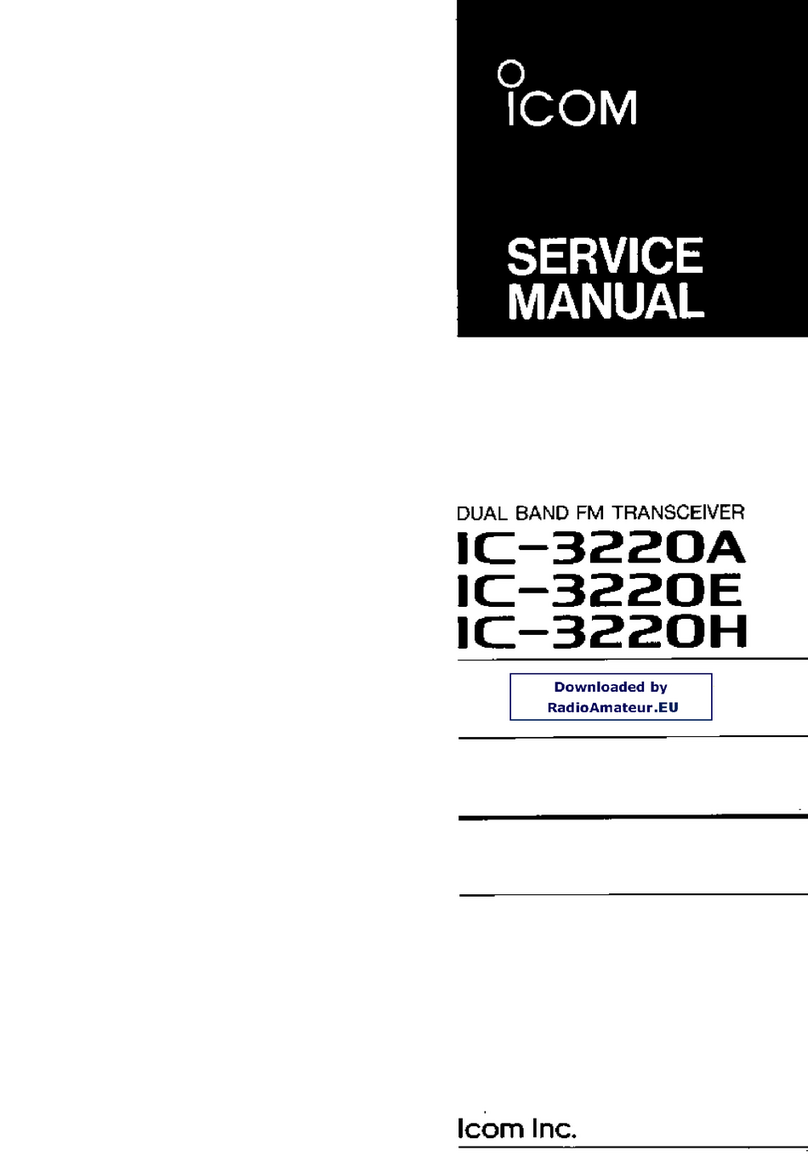 Icom IC-3220A User manual