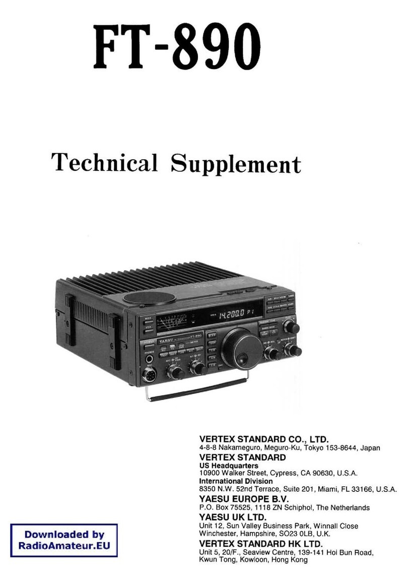 Vertex Standard FT-890 Manual