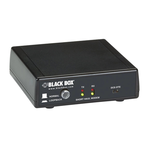 Black Box ME800A-R4 User manual Black Box ME800A-R4 User manual