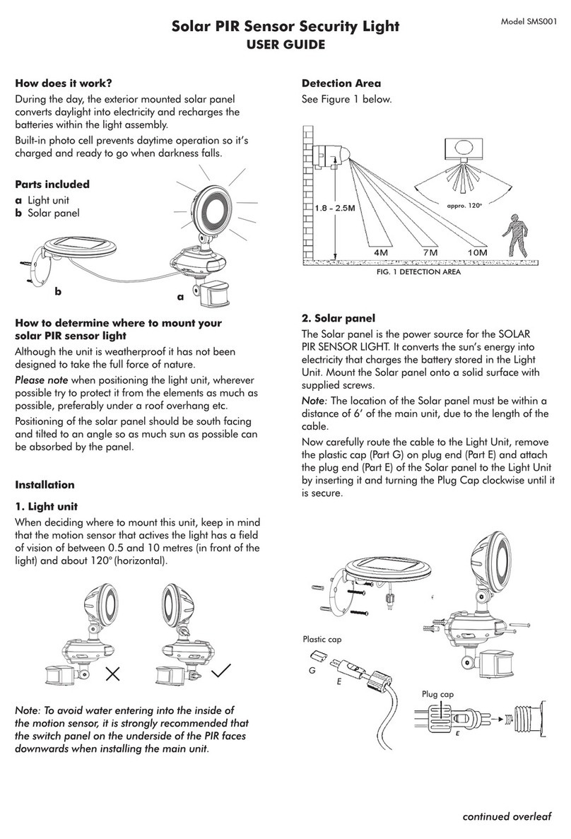 Solar SMS001 User manual