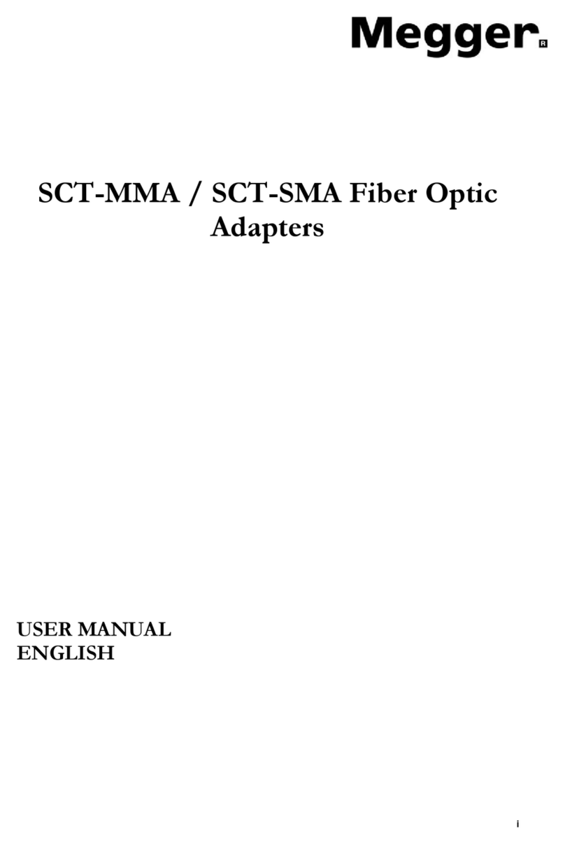 Megger SCT-MMA user manual