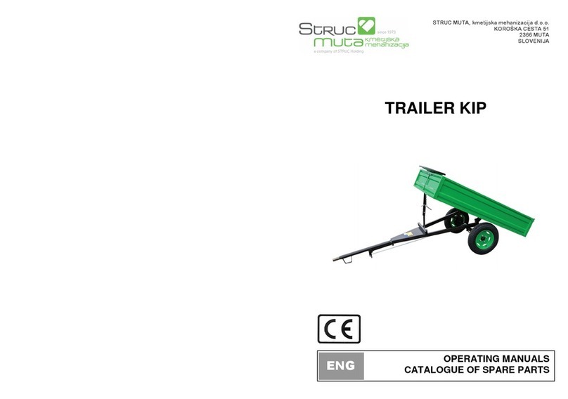 STRUC MUTA TRAILER KIP operating manual