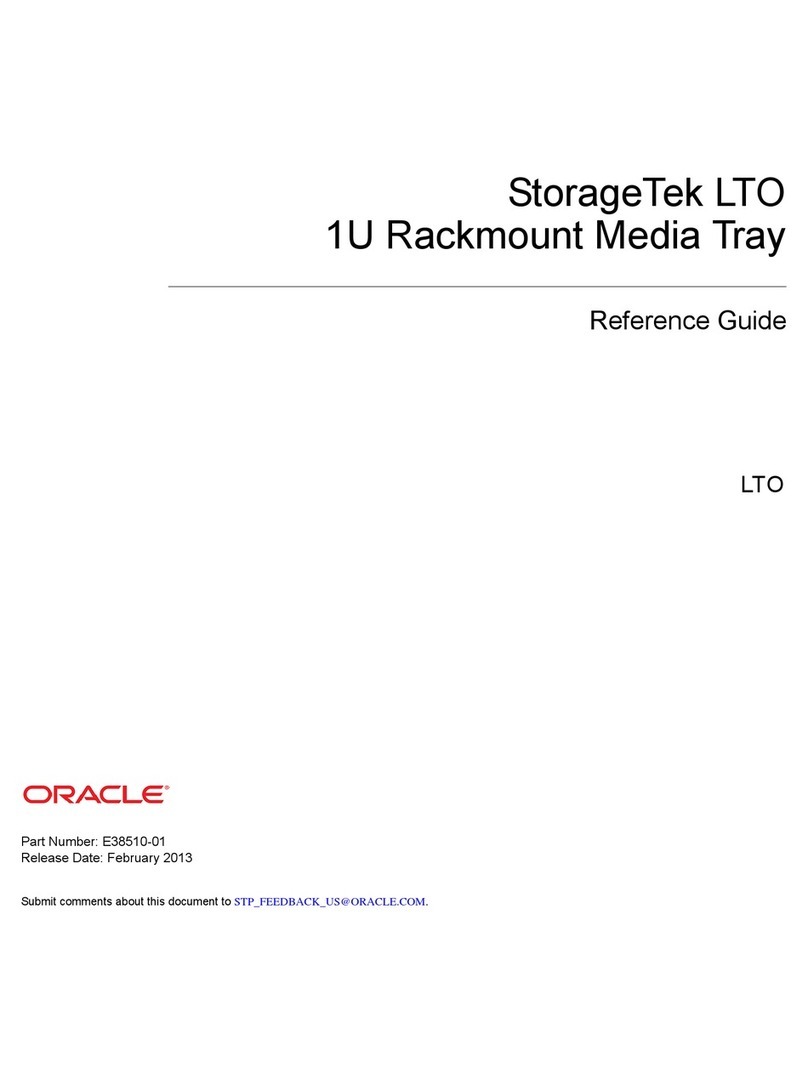 Oracle StorageTek LTO User manual