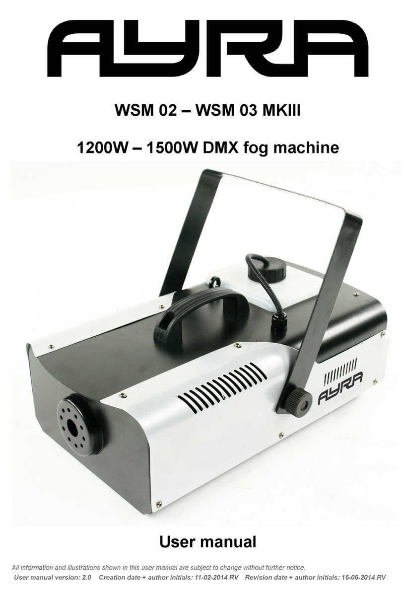 AYURA WSM 03 MKIII user manual