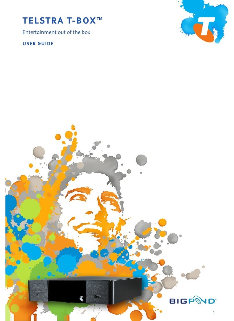Telstra T-BOX user guide