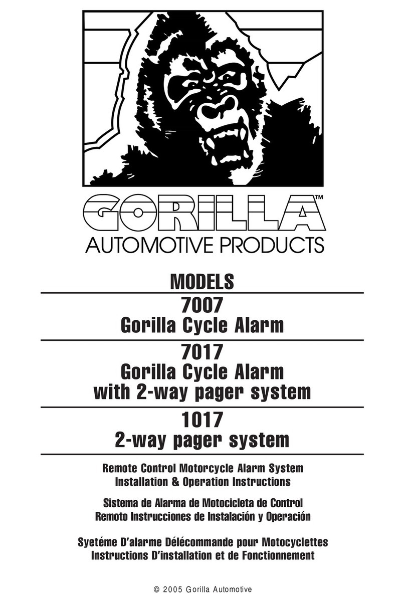 Gorilla 7007 operating manual
