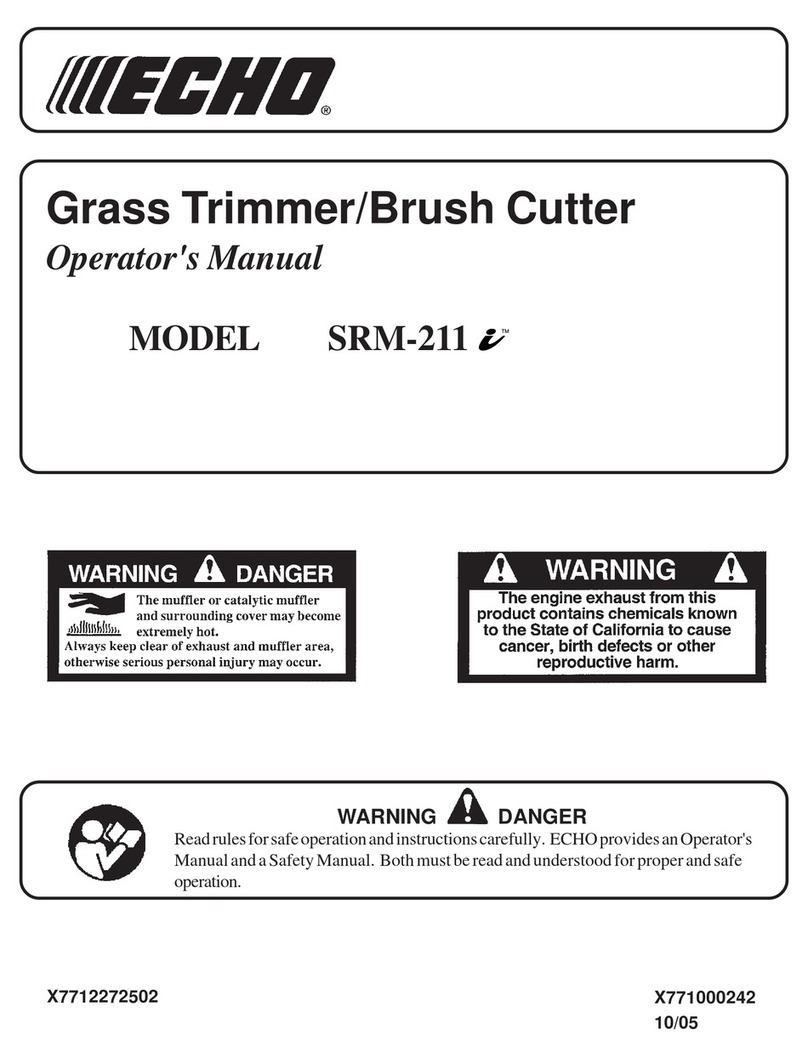 Echo SRM-211i User manual