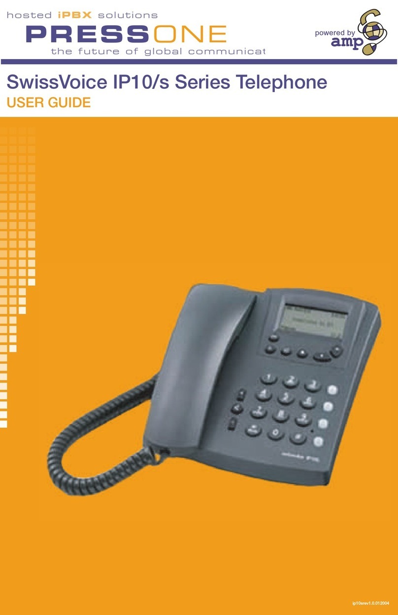 Swissvoice IP-10 user guide