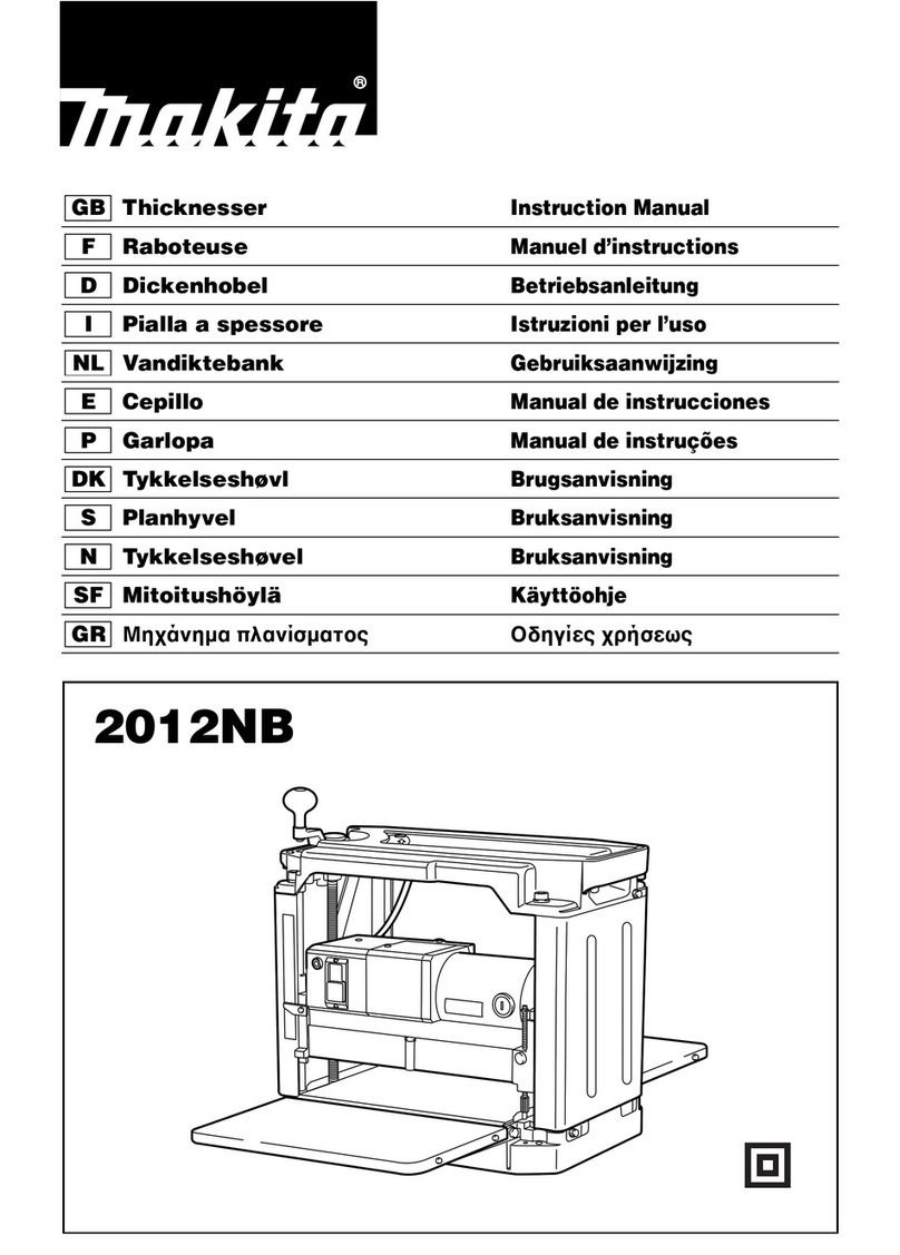 Makita 2012NB User manual Makita 2012NB User manual