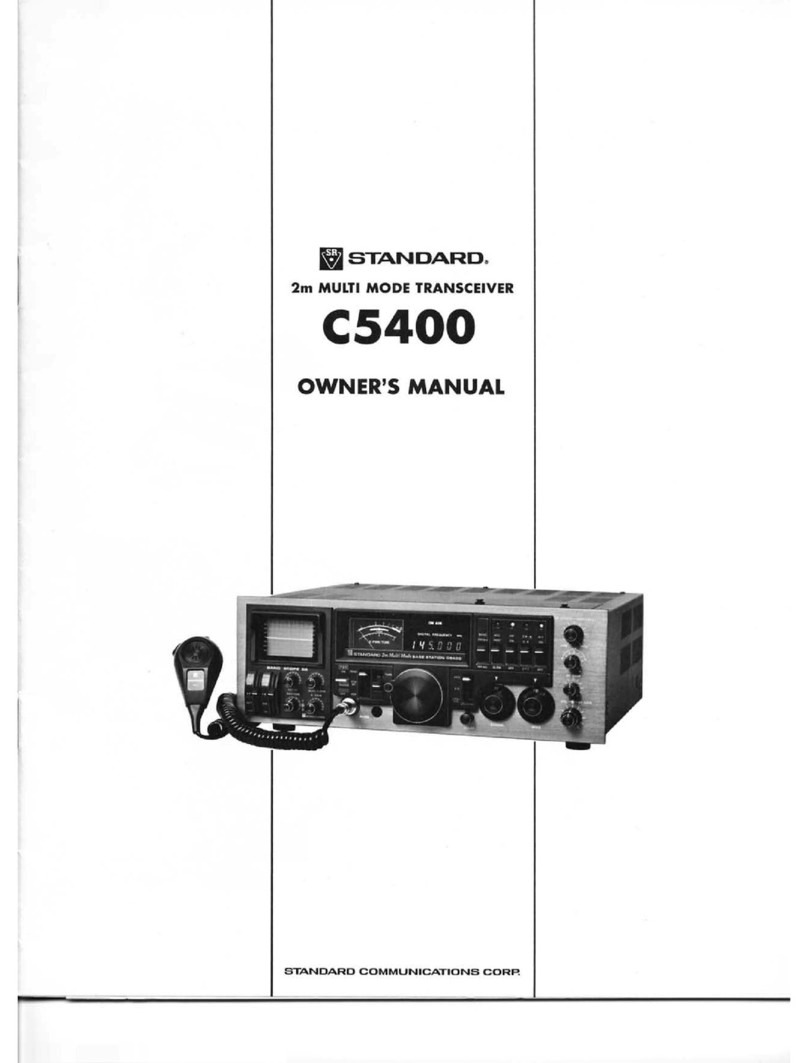 Standard C5400 owner's manual