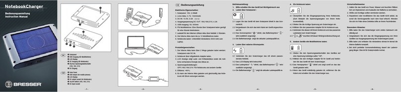Bresser Notebook Charger instruction manual
