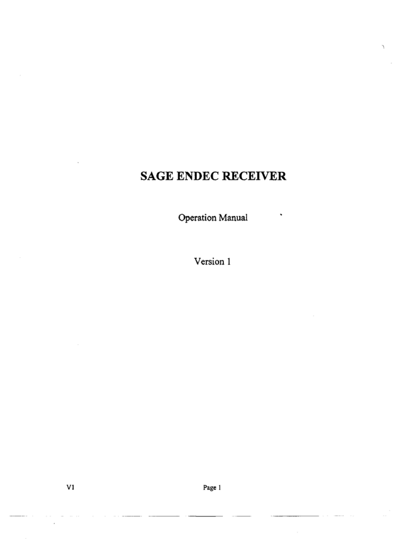 Sage ENDEC User manual
